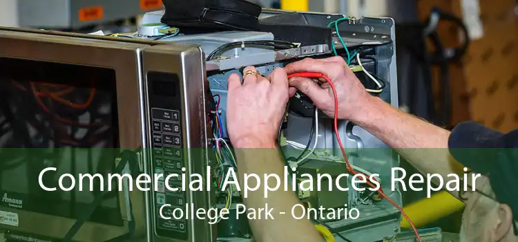 Commercial Appliances Repair College Park - Ontario