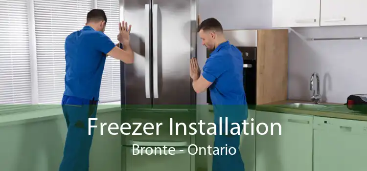 Freezer Installation Bronte - Ontario