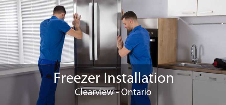 Freezer Installation Clearview - Ontario