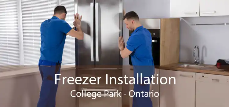 Freezer Installation College Park - Ontario
