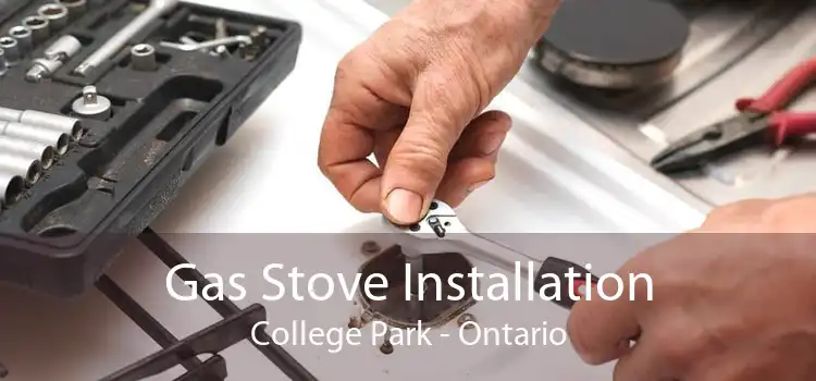 Gas Stove Installation College Park - Ontario