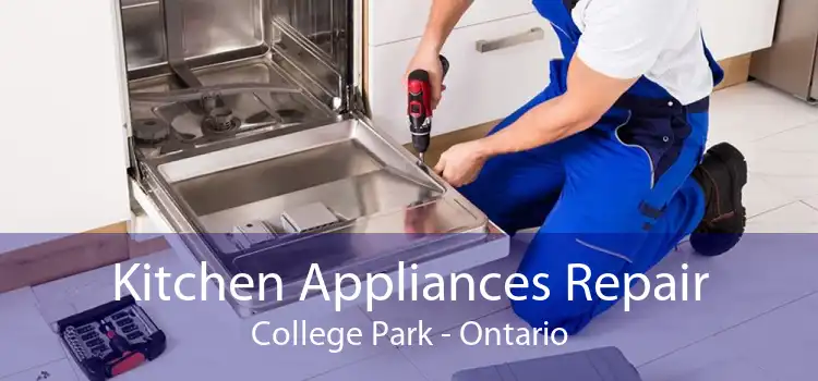 Kitchen Appliances Repair College Park - Ontario