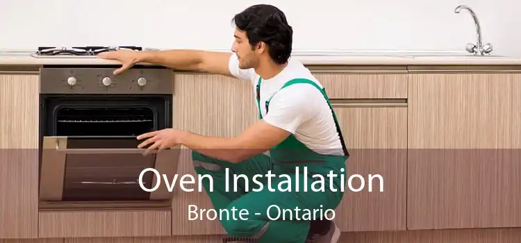 Oven Installation Bronte - Ontario