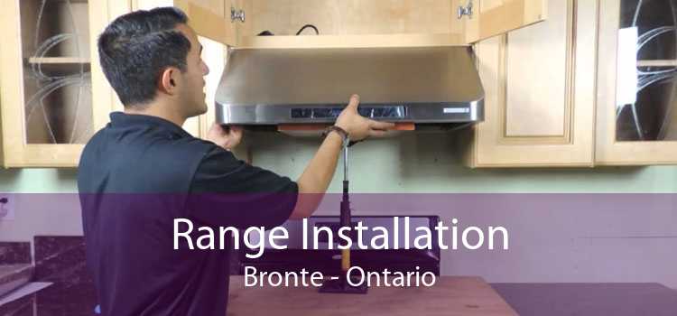 Range Installation Bronte - Ontario