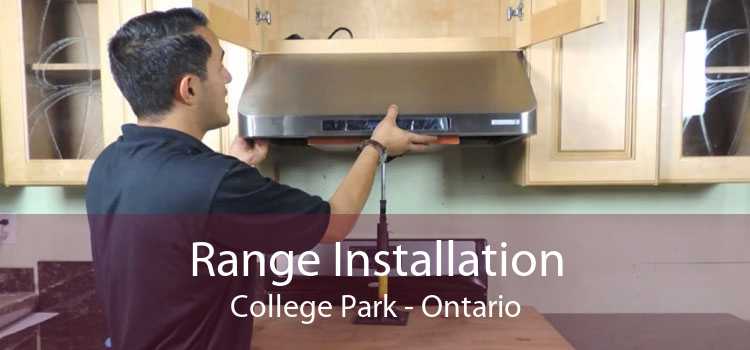 Range Installation College Park - Ontario