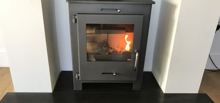Wood Burning Stove Installation in Uptown Core